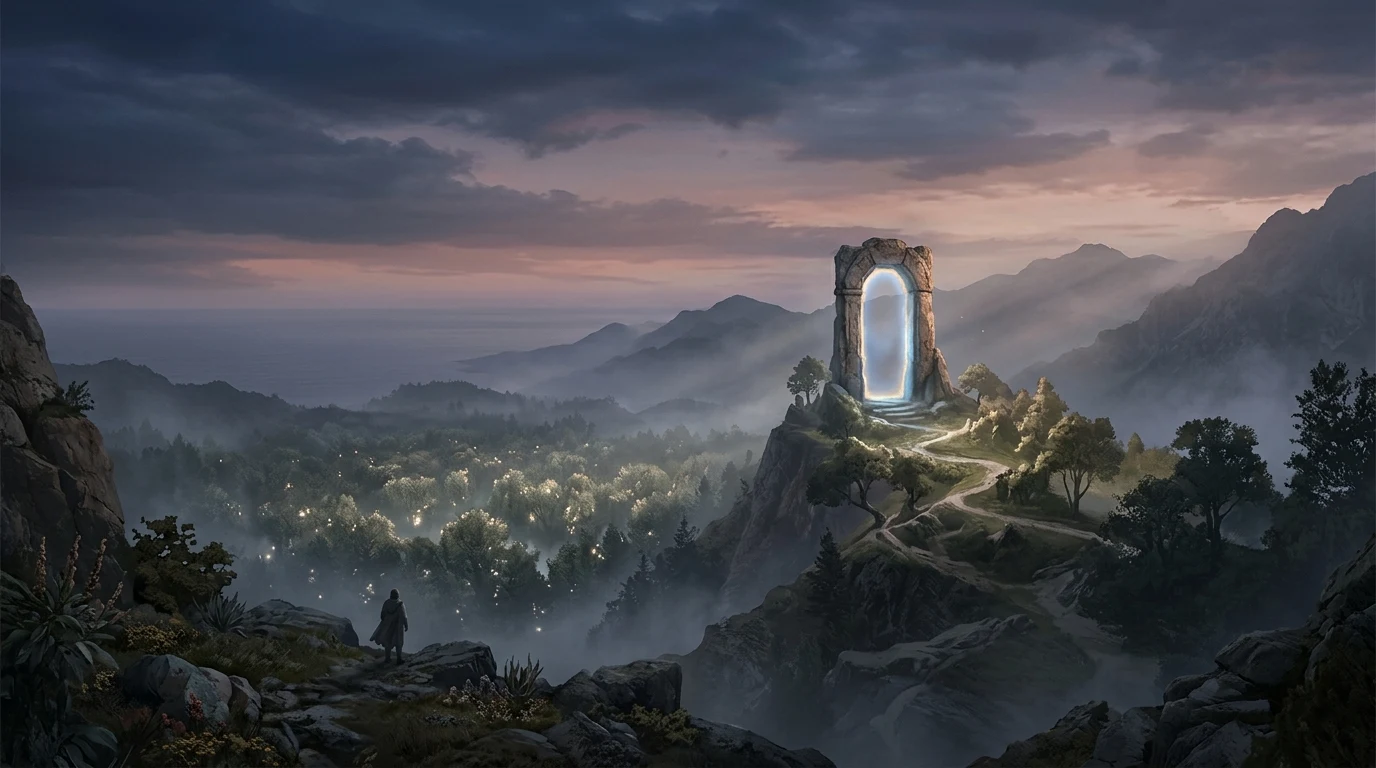 The Gate Between Corners